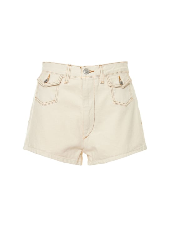 RE/DONE: 70s pocket shorts - women_0 | Luisa Via Roma