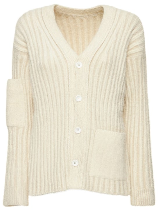 Le Cardigan Neve rib knit cardigan