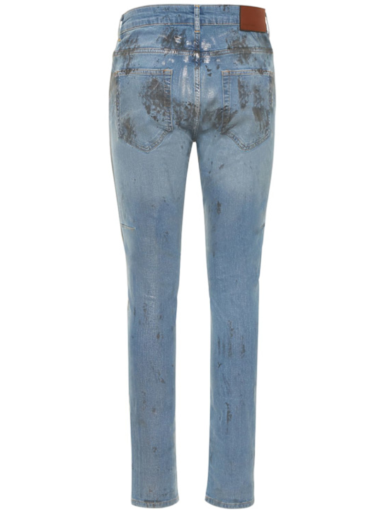FLÂNEUR: Jeans skinny de denim de algodón - Azul - men_1 | Luisa Via Roma
