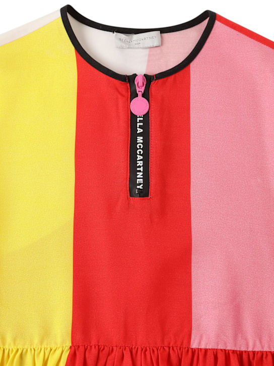Stella McCartney Kids: テンセルツイルワンピース - マルチカラー - kids-girls_1 | Luisa Via Roma