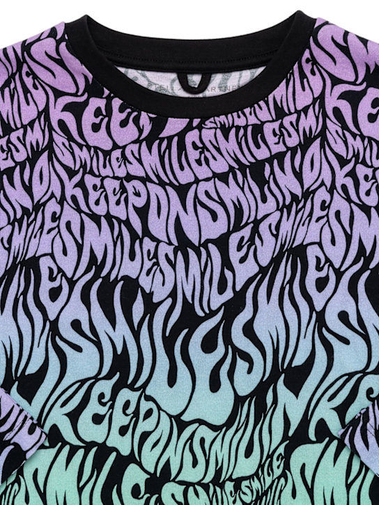 Stella McCartney Kids: オーガニックコットンスウェットワンピース - マルチカラー - kids-girls_1 | Luisa Via Roma