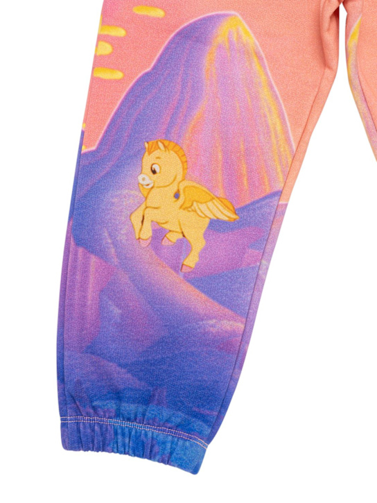 Stella McCartney Kids: Pantaloni in felpa di cotone organico - Multicolore - kids-girls_1 | Luisa Via Roma