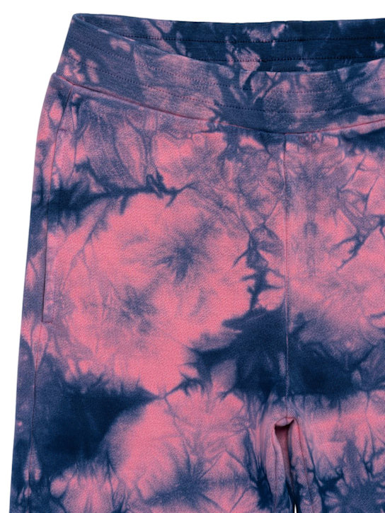 Stella McCartney Kids: TRAININGSHOSE AUS BAUMWOLLE - Pink/Blau - kids-girls_1 | Luisa Via Roma