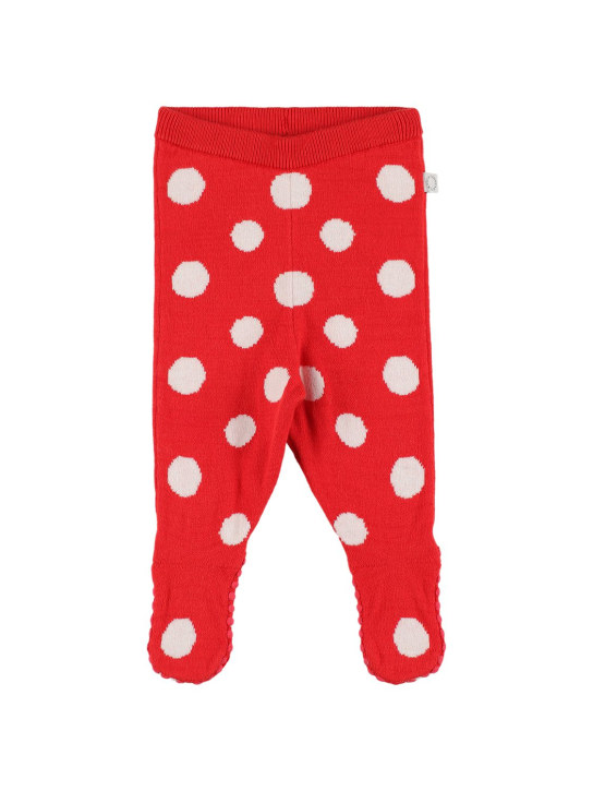 Stella McCartney Kids: BLAZER AUS BIO-BAUMWOLLE UND WOLLE - Rot/Weiß - kids-girls_0 | Luisa Via Roma
