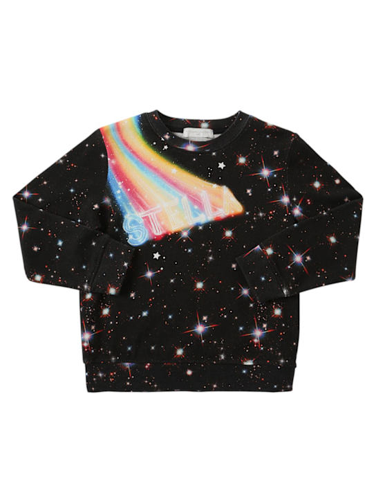 Stella McCartney Kids: SWEATSHIRT UND HOSE AUS BIO-BAUMWOLLE - Bunt - kids-girls_1 | Luisa Via Roma