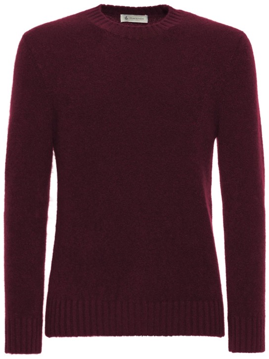 Piacenza Cashmere: Cashmere blend knit sweater - men_0 | Luisa Via Roma
