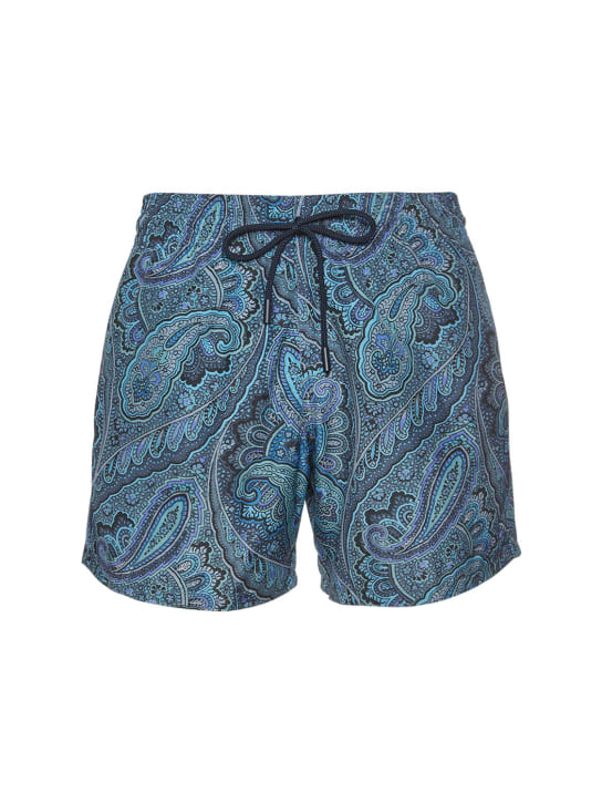 Etro: 印花科技织物沙滩裤 - men_0 | Luisa Via Roma