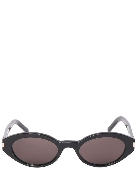 Saint Laurent: SL 567 acetate sunglasses - Black - women_0 | Luisa Via Roma