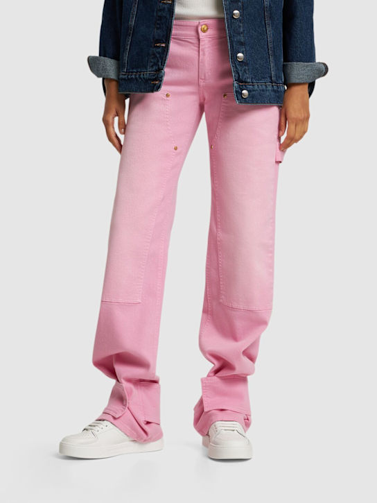 Dolce&Gabbana: New Roma leather sneakers - women_1 | Luisa Via Roma