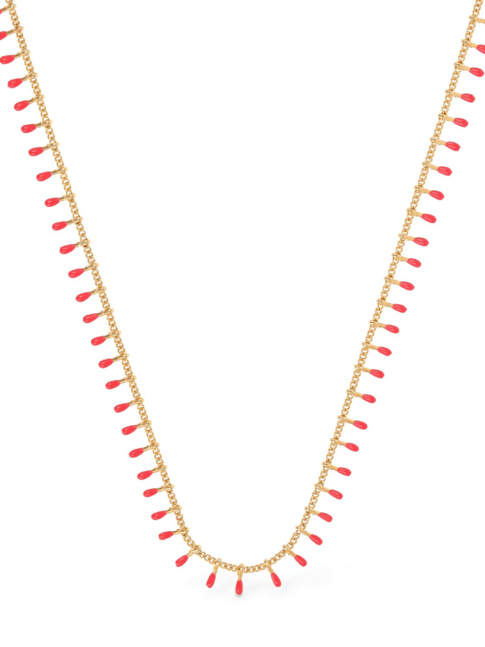 Isabel Marant: Casablanca resin collar necklace - women_0 | Luisa Via Roma