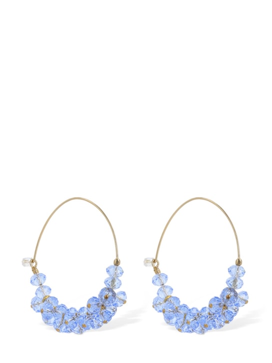 Isabel Marant: Polly bead hoop earrings - women_0 | Luisa Via Roma
