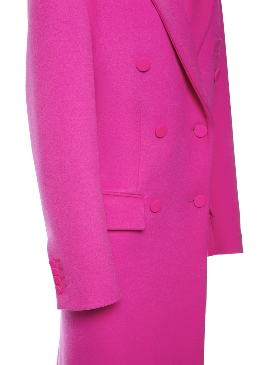 Valentino: Compact wool & cashmere coat - women_1 | Luisa Via Roma