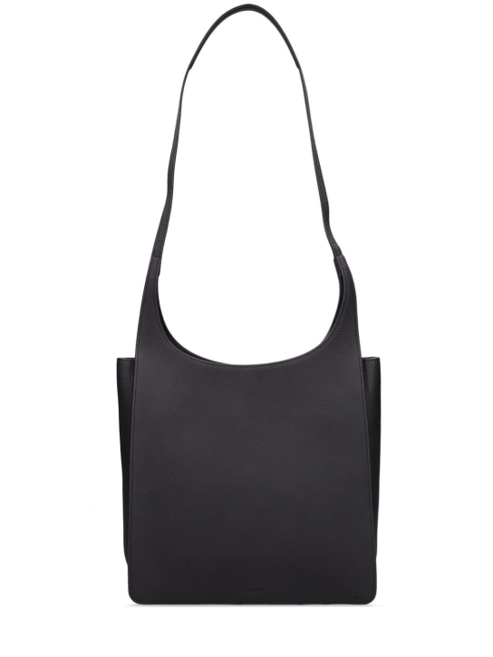 The Row: Jules grained leather hobo bag - women_0 | Luisa Via Roma