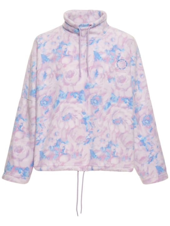 Floral print high collar fleece jacket - Martine Rose - Men | Luisaviaroma