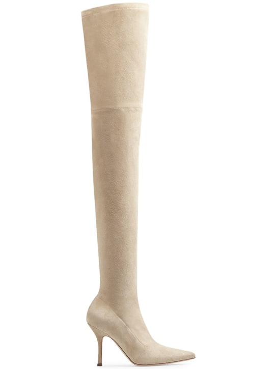 95mm Mama suede over-the-knee boots - Thumbnail 1