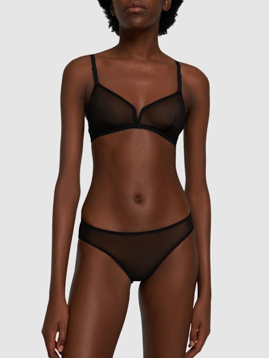 Eres: Providence wireless tulle triangle bra - women_1 | Luisa Via Roma
