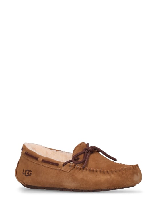 Ugg: 10mm hohe Loafer aus Shearling „Dakota“ - Hellbraun - women_1 | Luisa Via Roma