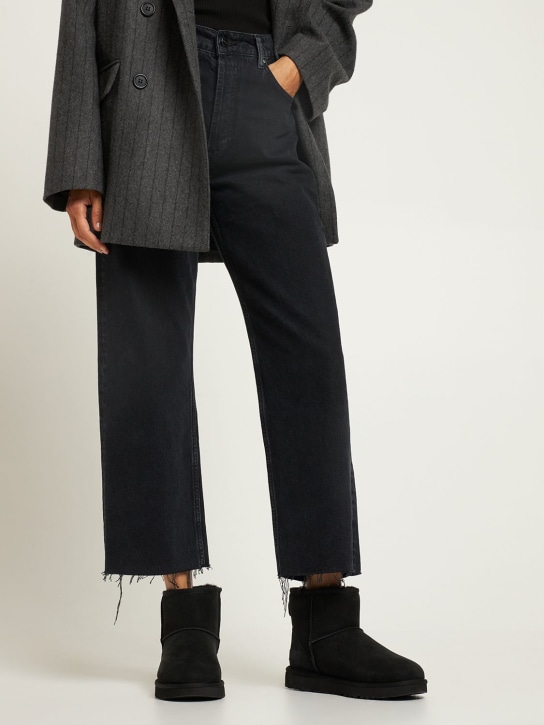 Ugg: 10mm Mini Classic II shearling boots - women_1 | Luisa Via Roma