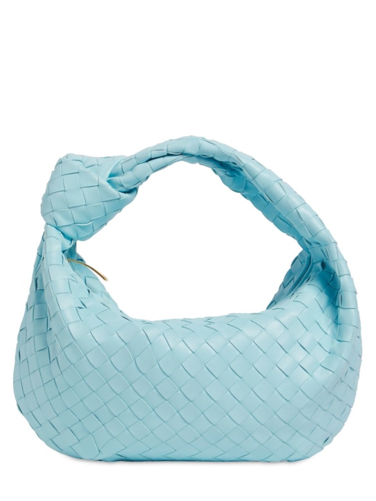Bottega Veneta: Teen Jodie leather shoulder bag - women_0 | Luisa Via Roma
