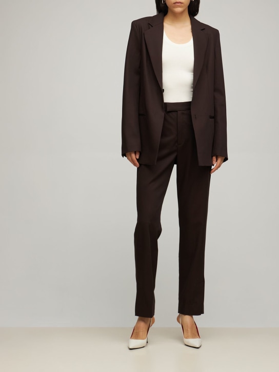 Bite Studios: Second Skin粘胶纤维平纹针织背心 - 白色 - women_1 | Luisa Via Roma