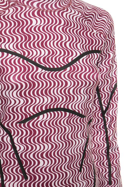 adidas By Stella McCartney: Haut en polyester True Purpose - women_1 | Luisa Via Roma