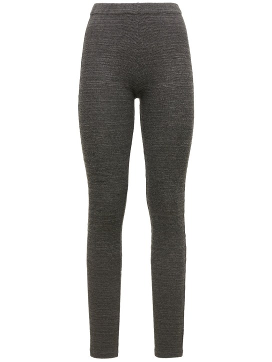 Marant Etoile: Javene弹力粘胶纤维紧身裤 - 灰色 - women_0 | Luisa Via Roma