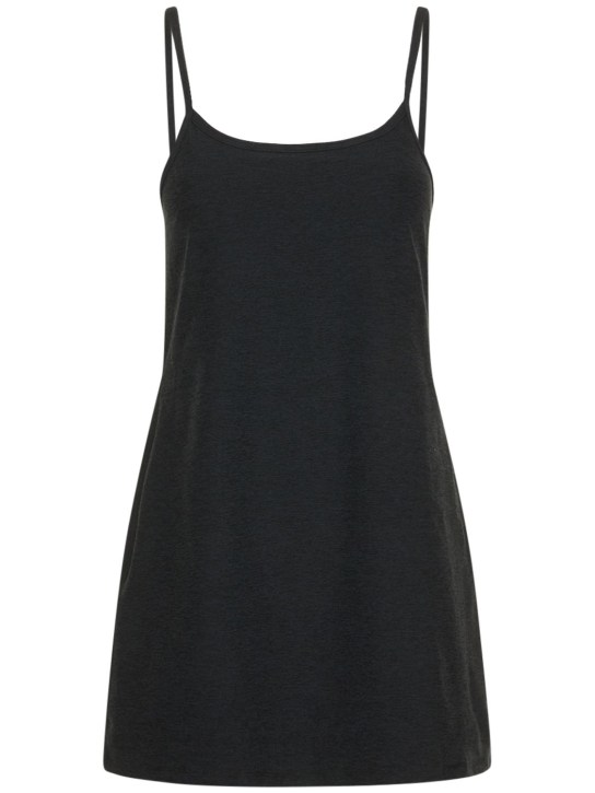 Beyond Yoga: Kleid aus Stretch-Spacedye „Yours Truly“ - Schwarz - women_0 | Luisa Via Roma