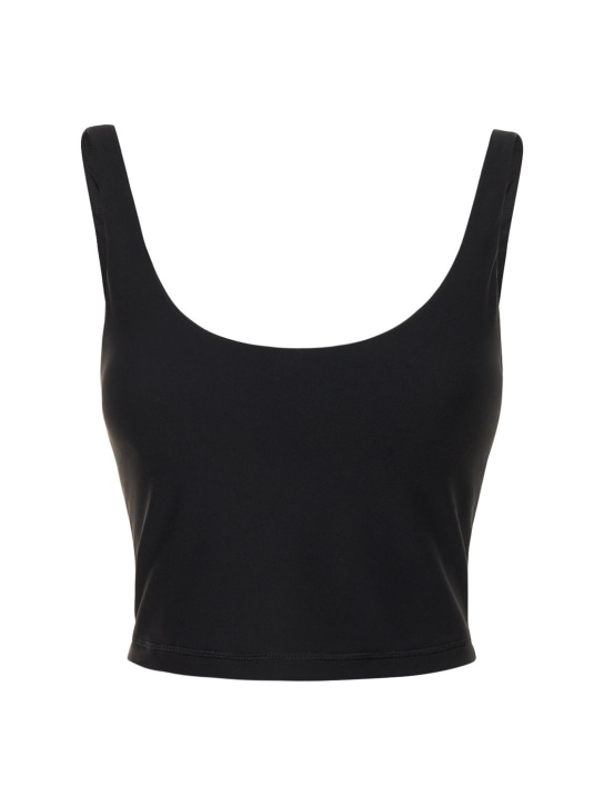 The Upside: Top Peached Tess - Nero - women_0 | Luisa Via Roma