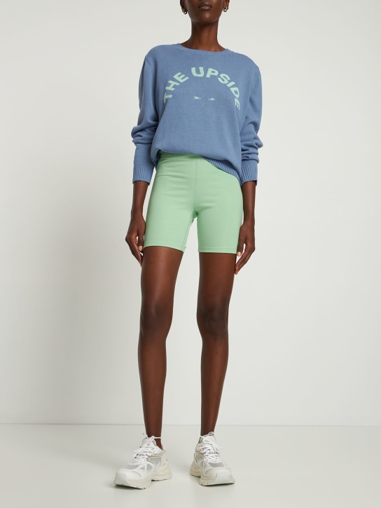 The Upside: Shorts vita media Solstice - Menta - women_1 | Luisa Via Roma