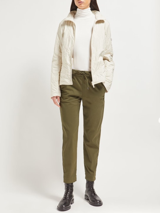 Max Mara: Pullover aus Stretch-Viskose - Silk White - women_1 | Luisa Via Roma