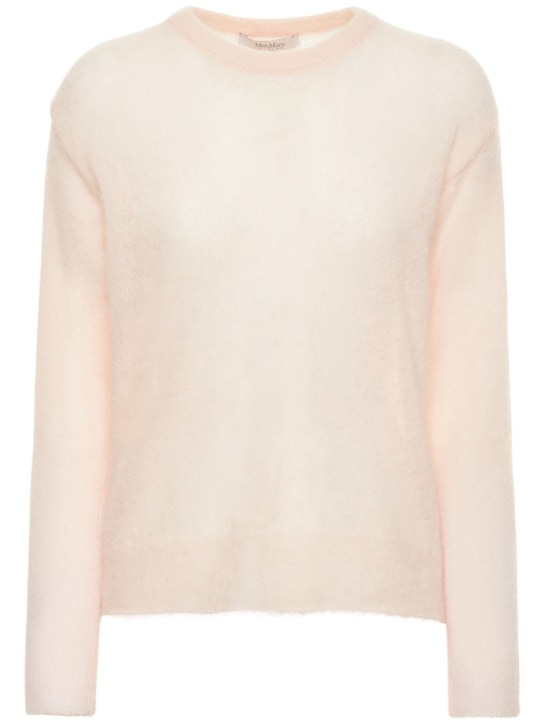 Pece mohair blend knit sweater - Max Mara - Women | Luisaviaroma