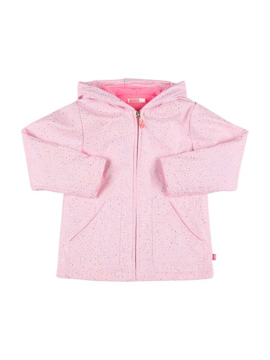 Billieblush: Glitter dots nylon raincoat w/ logo - kids-girls_0 | Luisa Via Roma
