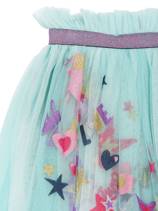 Billieblush: Tulle mini skirt w/ glitter details - kids-girls_1 | Luisa Via Roma