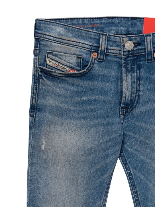 Diesel Kids: Jeans de denim de algodón stretch - kids-boys_1 | Luisa Via Roma