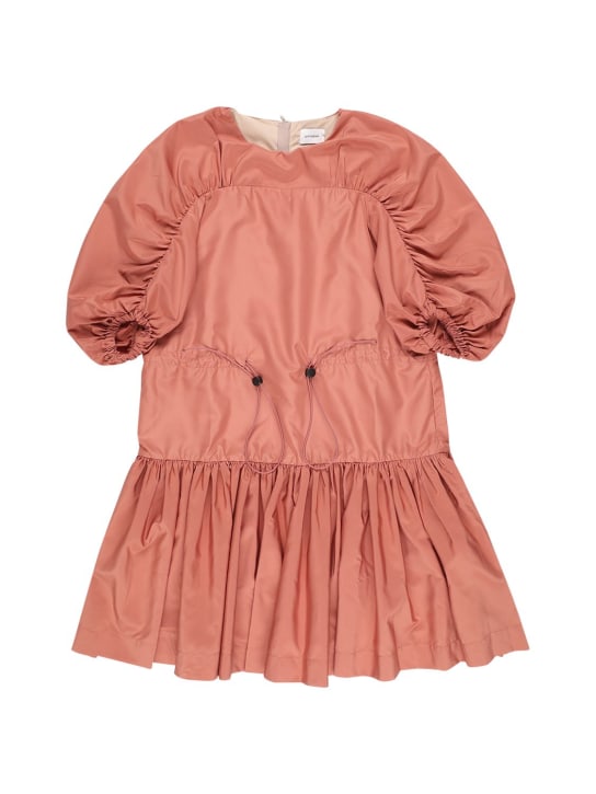 Unlabel: Vestido mini de tech a capas - Rosa - kids-girls_0 | Luisa Via Roma