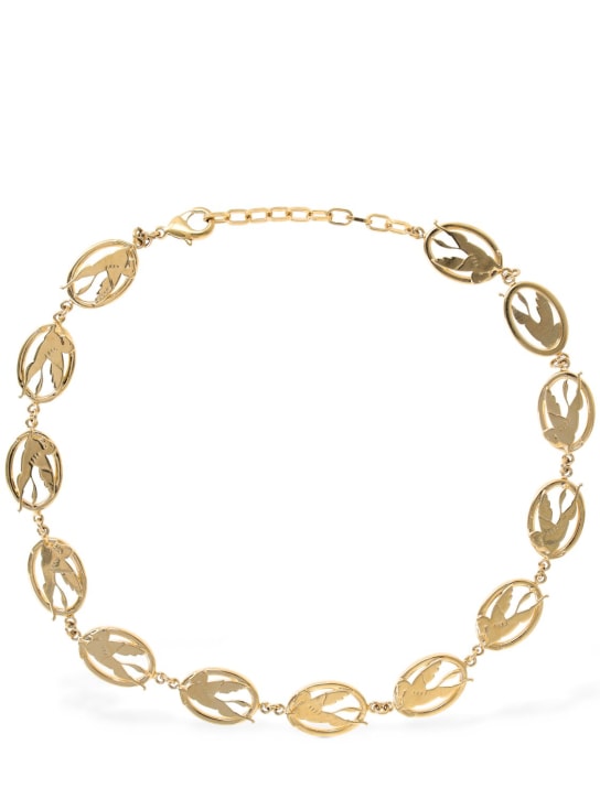 Etro: Pegaso chain collar necklace - women_0 | Luisa Via Roma