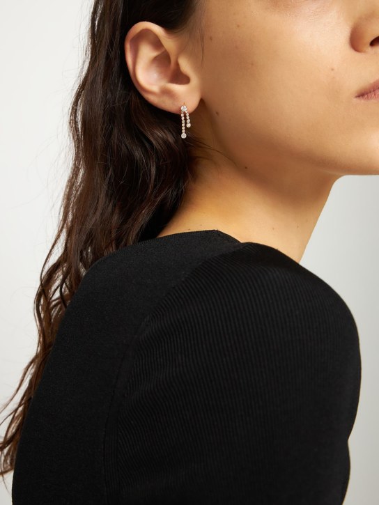 SOPHIE BILLE BRAHE: Ruban 18kt & diamond mono earring - women_1 | Luisa Via Roma