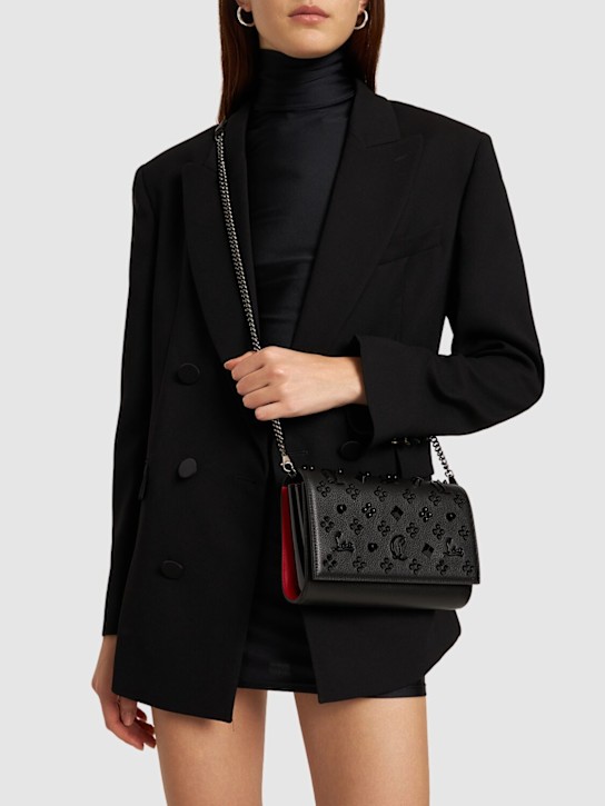 Christian Louboutin: Paloma Loubinthesky leather clutch - women_1 | Luisa Via Roma