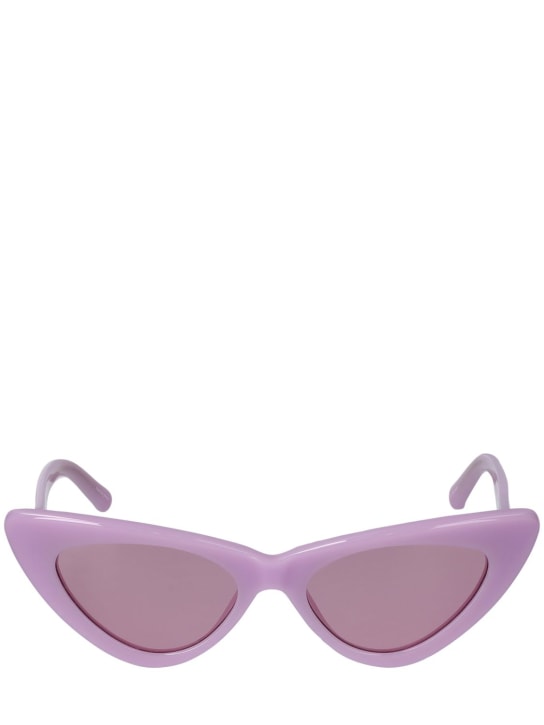 The Attico: Dora cat-eye acetate sunglasses - Pink - women_0 | Luisa Via Roma