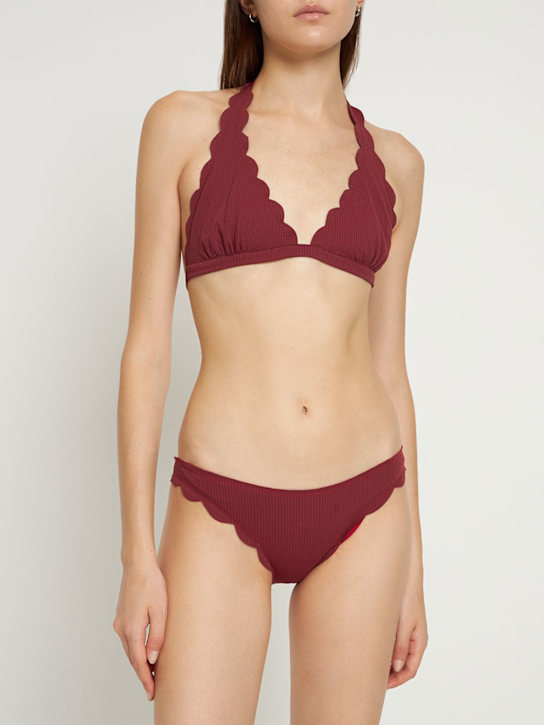 Marysia: Spring ビキニトップ - バーガンディー - women_1 | Luisa Via Roma