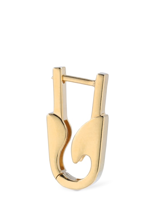 EÉRA: 18kt Pin small mono earring - Gold - men_2 | Luisa Via Roma