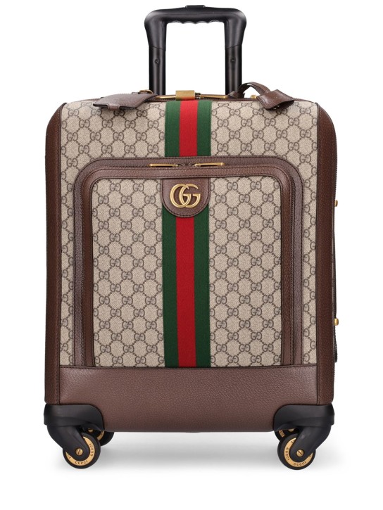 Gucci: Petite valise GG Supreme The Gucci Savoy - men_0 | Luisa Via Roma