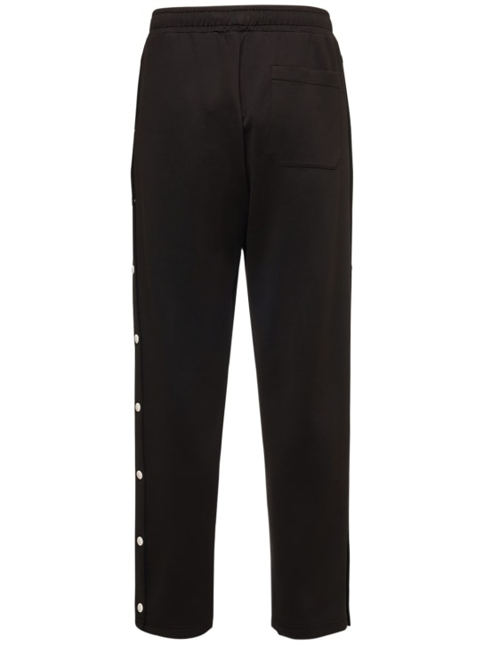 Valentino: Jogginghose aus Baumwollmischung mit Logo - Schwarz/Weiß - men_5 | Luisa Via Roma