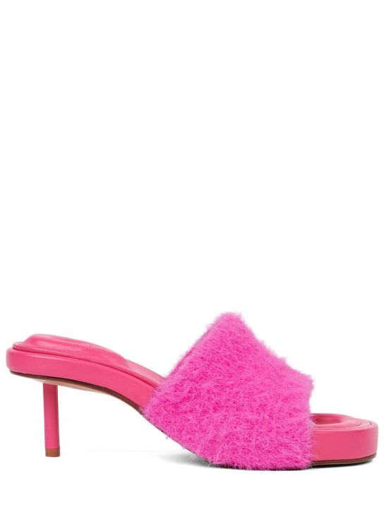 55mm Argilla faux shearling sandals - Thumbnail 1