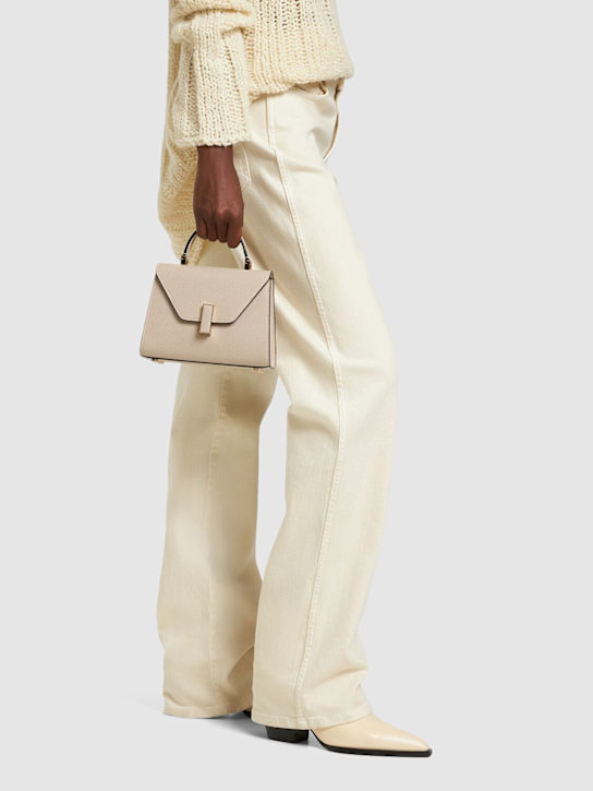 Valextra: Micro Iside grained leather bag - women_1 | Luisa Via Roma