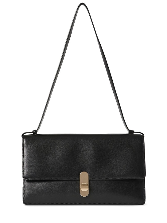 The Row: Clea leather shoulder bag - women_0 | Luisa Via Roma