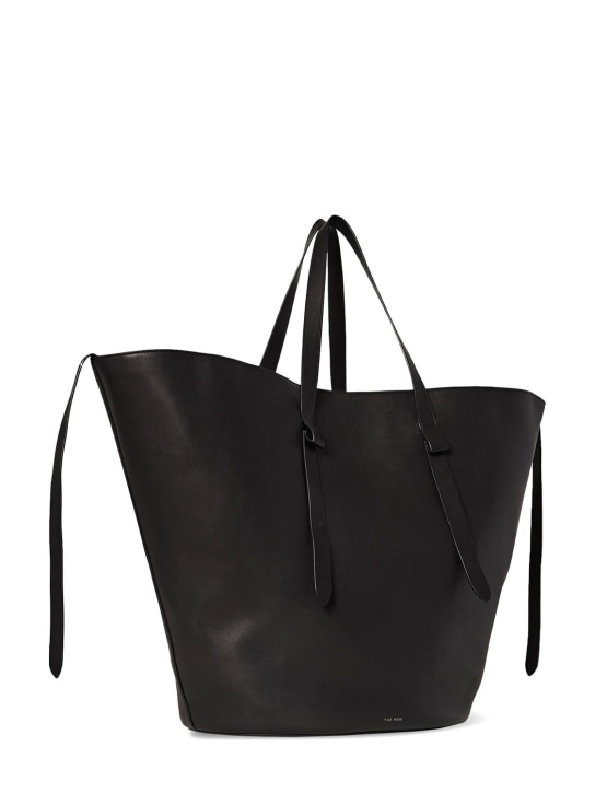 The Row: Jasper leather tote bag - women_1 | Luisa Via Roma