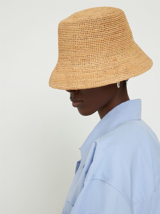 LACK OF COLOR: Inca ストローラフィアバケットハット - women_1 | Luisa Via Roma
