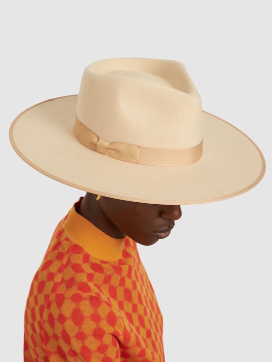 LACK OF COLOR: Sombrero de lana - Marfil - women_1 | Luisa Via Roma