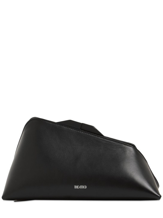 The Attico: Medium 8.30 PM leather clutch - women_0 | Luisa Via Roma